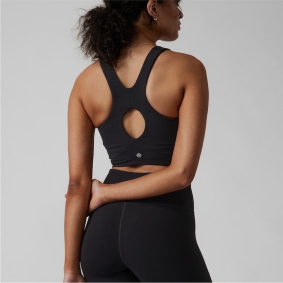 Athleta Black Conscious Cut Out Crop - Picture 7 of 7
